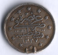 2 куруша. 1912 год, Османская империя.