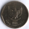 Монета 100 рупий. 1994 год, Индонезия.