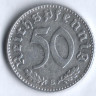 Монета 50 рейхспфеннигов. 1940 год (B), Третий Рейх.