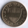 Монета 50 грошей. 1990 год, Австрия.