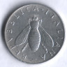 Монета 2 лиры. 1955 год, Италия.