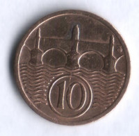 10 геллеров. 1931 год, Чехословакия.