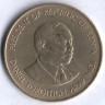 Монета 10 центов. 1990 год, Кения.