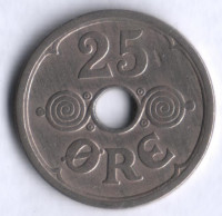 Монета 25 эре. 1926 год, Дания. HCN;GJ.