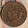Монета 2 копейки. 1924 год, СССР. Шт. 1.1А.