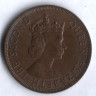 Монета 1/12 шиллинга. 1954 год, Джерси.