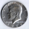 Монета 1/2 доллара. 1969(D) год, США.