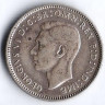 Монета 6 пенсов. 1942(D) год, Австралия.