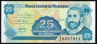 Бона 25 сентаво. 1991 год, Никарагуа.