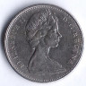 Монета 5 центов. 1975 год, Канада.