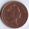 Монета 2 пенса. 1992 год, Великобритания.