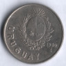 1 новый песо. 1980 год, Уругвай.