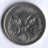 Монета 5 центов. 1995 год, Австралия.