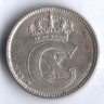 Монета 25 эре. 1919 год, Дания. HCN;GJ.
