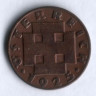Монета 2 гроша. 1925 год, Австрия.