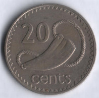 20 центов. 1979 год, Фиджи.