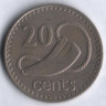 20 центов. 1979 год, Фиджи.