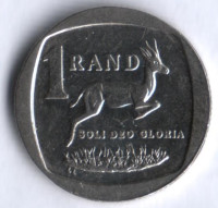 1 ранд. 2005 год, ЮАР. iSewula Afrika-iNingizimu Afrika.