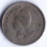 Монета 10 сентаво. 1933 год, Аргентина.