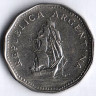 Монета 5 песо. 1967 год, Аргентина.