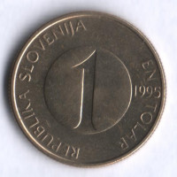 1 толар. 1995 (BP) год, Словения.