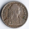 Монета 10 сантимов. 1941(S) год, Французский Индокитай.