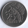 25 центов. 1979 год, Тринидад и Тобаго.