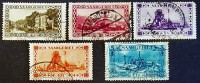 Набор почтовых марок (5 шт.). "Сельские пейзажи". 1927-1930 годы, Саар.