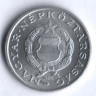 Монета 1 форинт. 1982 год, Венгрия.