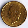 Монета 20 песо. 2004 год, Колумбия.
