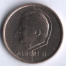 Монета 20 франков. 1994 год, Бельгия (Belgie).