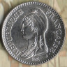 Монета 1 франк. 1992 год, Франция. 200 лет Французской Республике.
