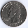 25 центов. 1997(P) год, США.