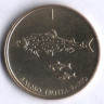 1 толар. 1996 год, Словения.