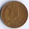 Монета 10 центов. 1963 год 