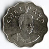 Монета 5 центов. 1999 год, Свазиленд.