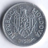 Монета 5 баней. 2001 год, Молдова.
