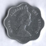 Монета 5 центов. 1997 год, Восточно-Карибские государства.