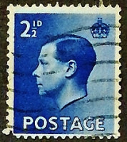 Почтовая марка. "Король Эдуард VIII". 1936 год, Великобритания.