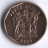 10 центов. 2000 год, ЮАР.