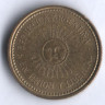 Монета 5 сентаво. 2004 год, Аргентина.