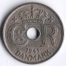 Монета 25 эре. 1941 год, Фарерские острова.