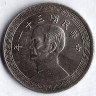 Монета 20 центов (20 фыней). 1942 год, Китайская Республика.