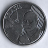 Монета 50 сентаво. 2002 год, Бразилия. Хосе Паранхос.