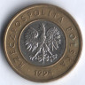 Монета 2 злотых. 1994 год, Польша.