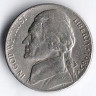 Монета 5 центов. 1985(P) год, США.