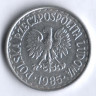 Монета 1 злотый. 1985 год, Польша.