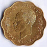Монета 10 центов. 1977 год, Танзания.