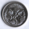 Монета 5 центов. 2006 год, Австралия.