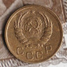 Монета 1 копейка. 1940 год, СССР. Шт. 1.2А.